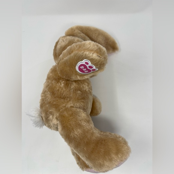 BUILD-A-BEAR: ‘Pawlette’ Bunny Rabbit Plush Stuffed Animal, Brown/Pink - Picture 3 of 11